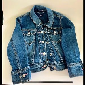 Gap Kids Denim Jean Jacket Medium Wash XS Size 4-5